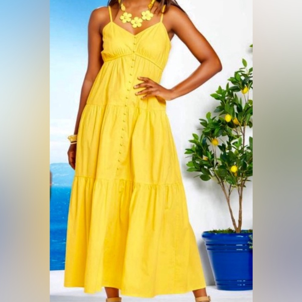 Catos yellow sun dress